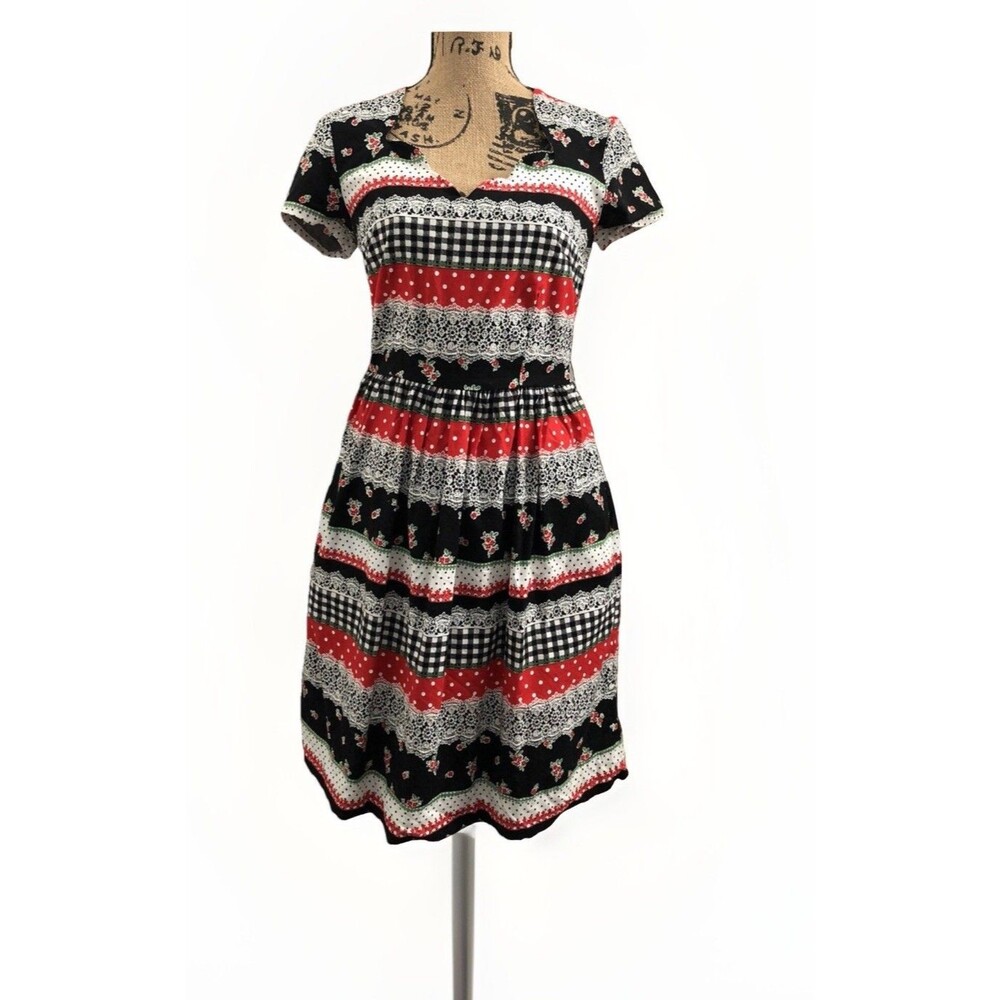 Bea & Dot by ModCloth Retro Dress Size Small Pockets